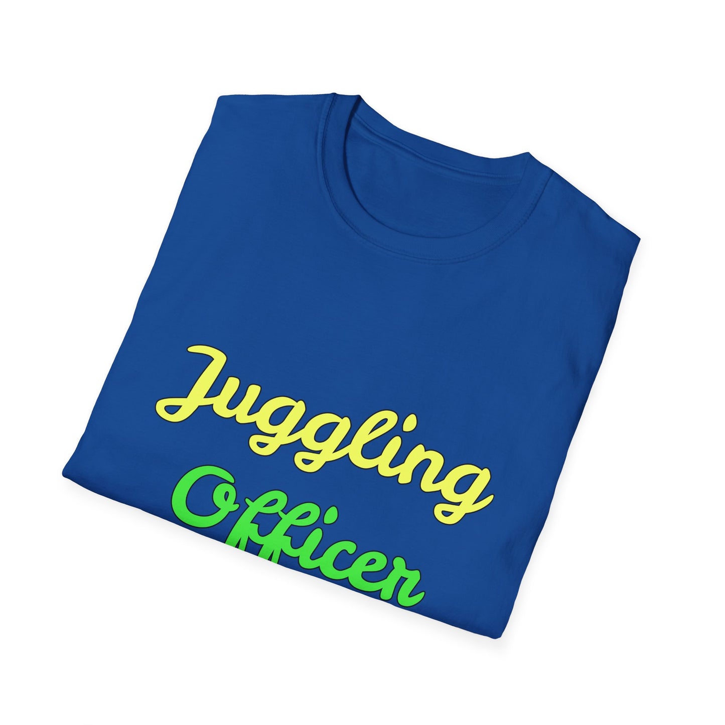 Stylish Juggling Officer T-Shirt