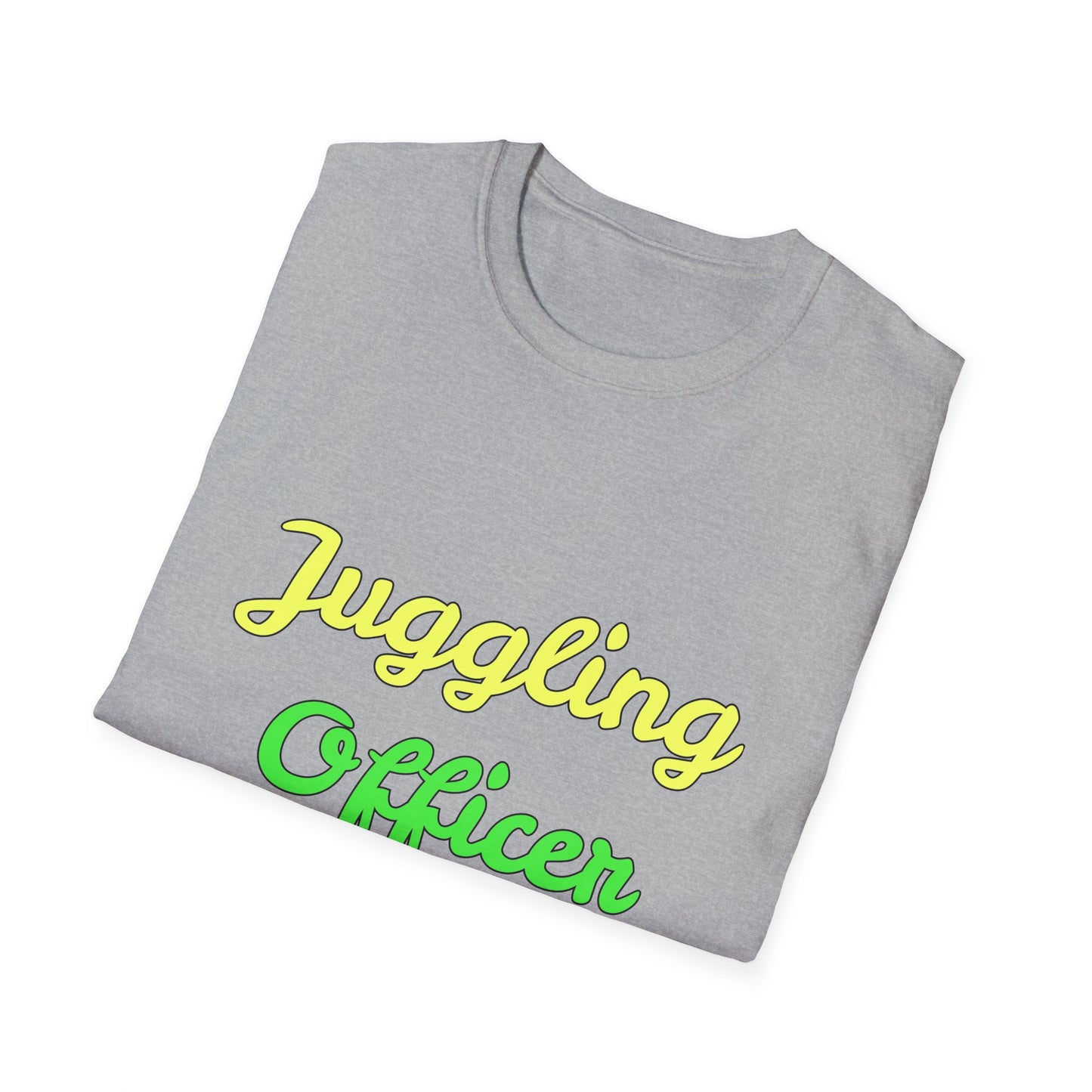 Stylish Juggling Officer T-Shirt