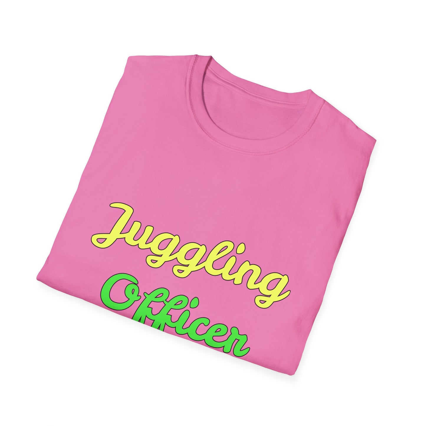Stylish Juggling Officer T-Shirt