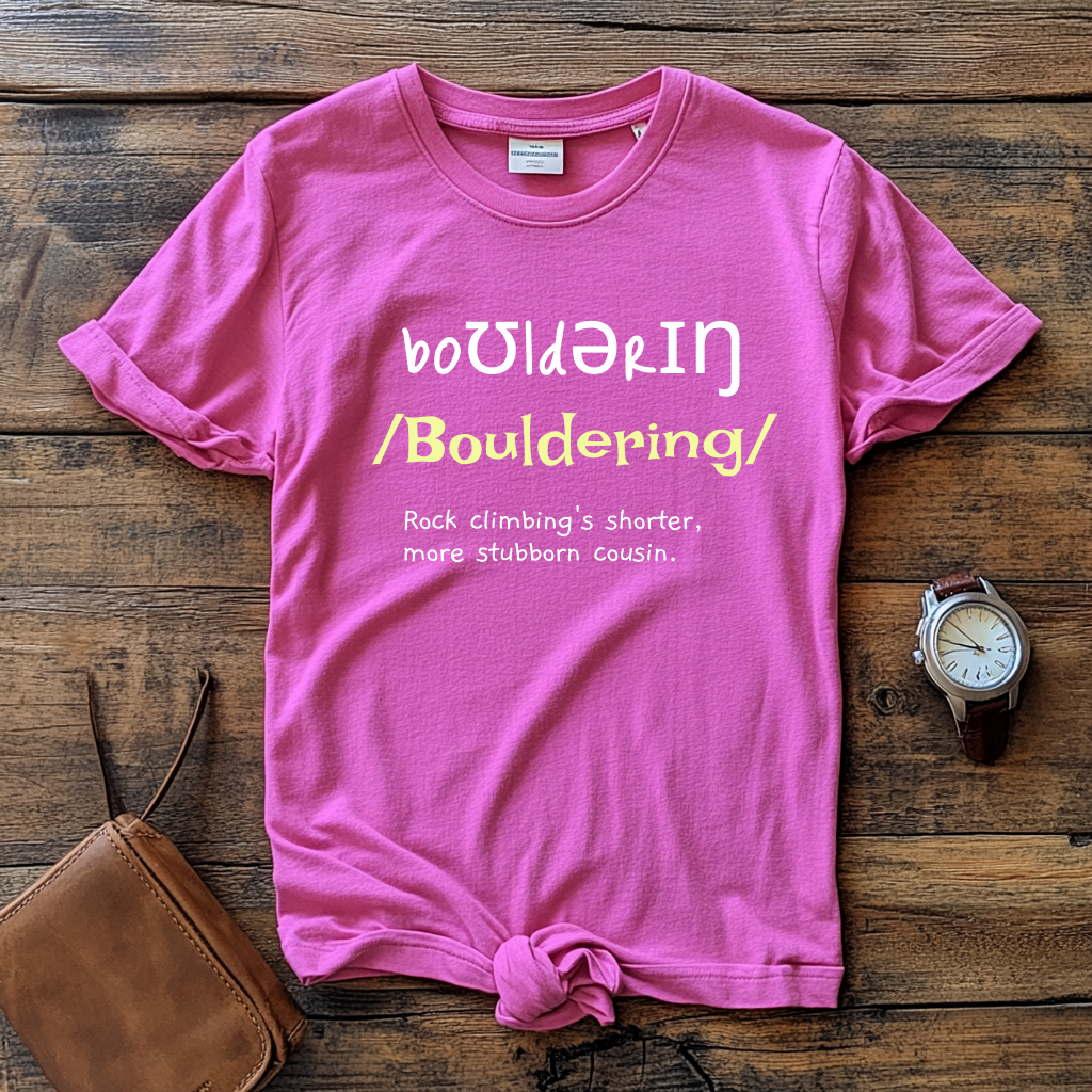 Trendy Bouldering T-Shirt