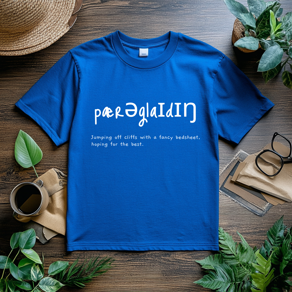 Funny Paragliding T-Shirt