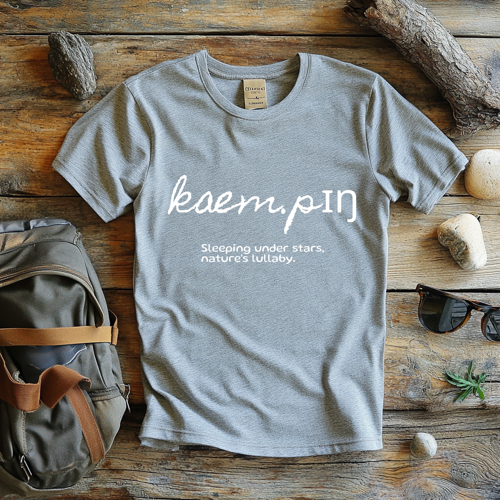 Camping words T-Shirt