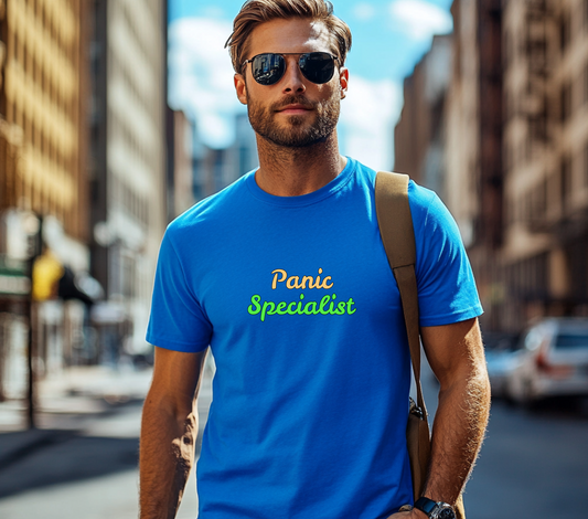 Panic Specialist Graphic T-Shirt