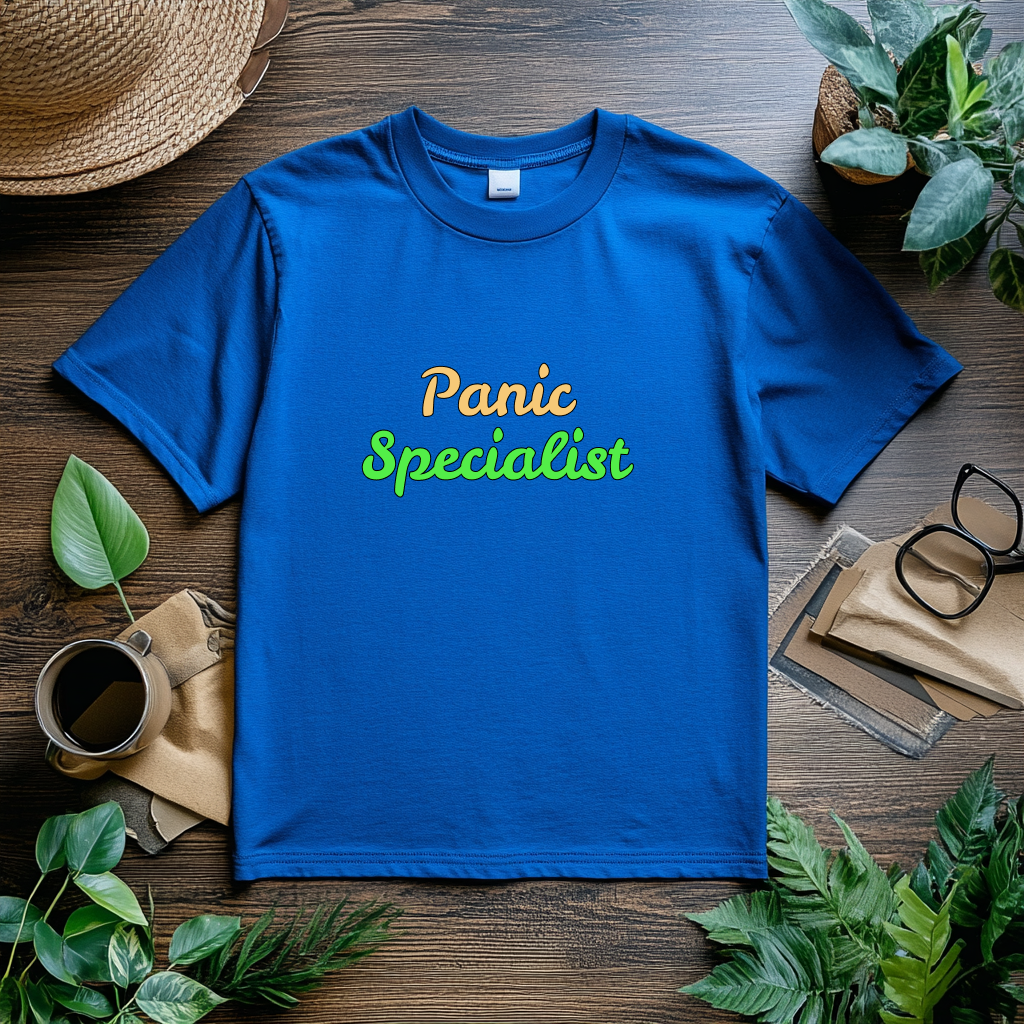 Panic Specialist Graphic T-Shirt