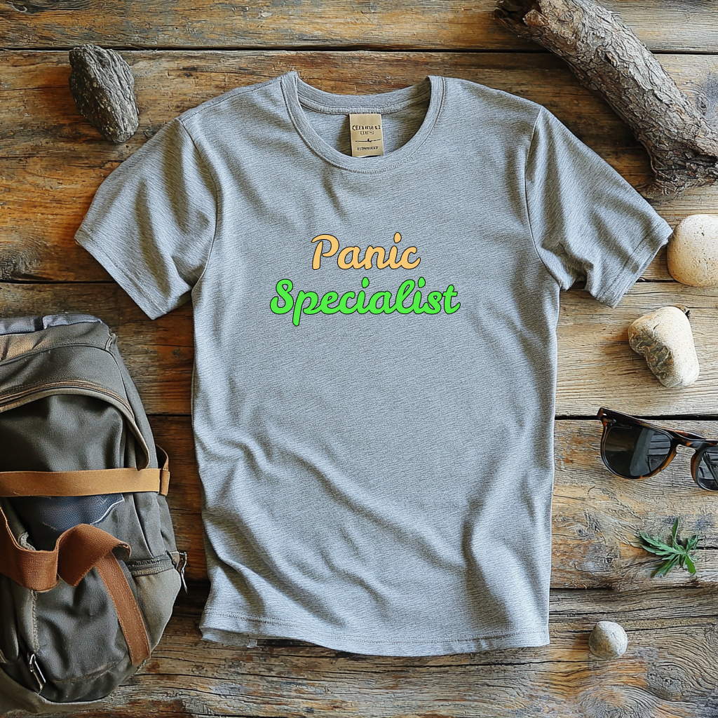 Panic Specialist Graphic T-Shirt