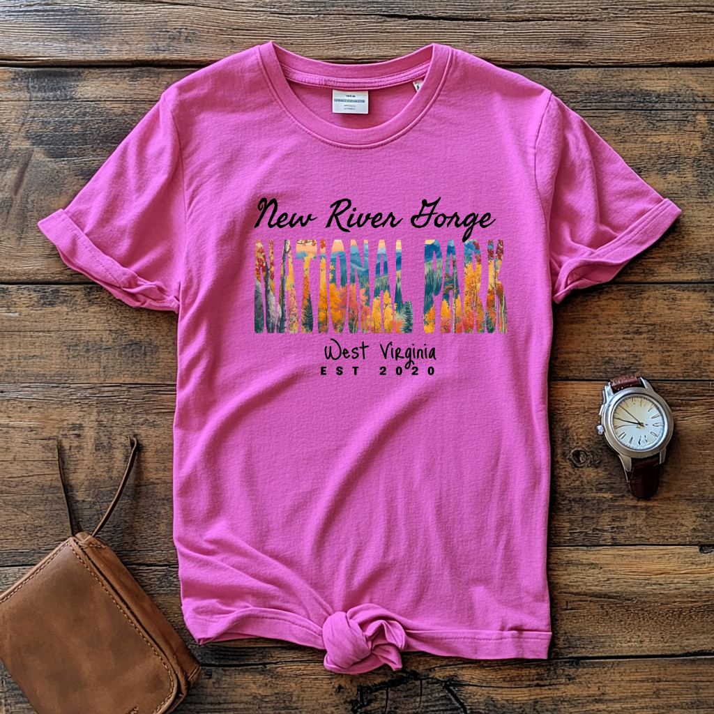 Gorge National park, West Virginia, T-Shirt,